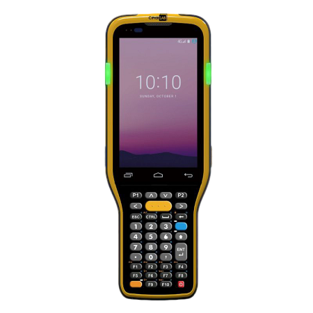 Терминал сбора данных CipherLAB RK95-2M-38K PISTOL, Android 12, с камерой (BT/WIFI, 2D Zebra SE4750MR, GMS в комплекте с пистолетной рукоятью, кабелем SNAP-ON и БП)